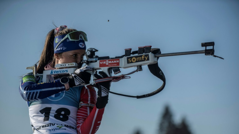 Biathlon: le podium pour Anaïs Chevalier-Bouchet, les points pour Julia Simon