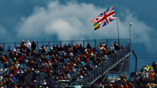 Russell 'riding a wave' as British drivers storm Silverstone