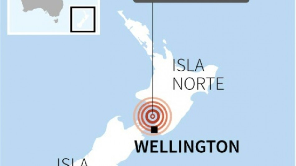 Fuerte terremoto en la capital de Nueva Zelanda