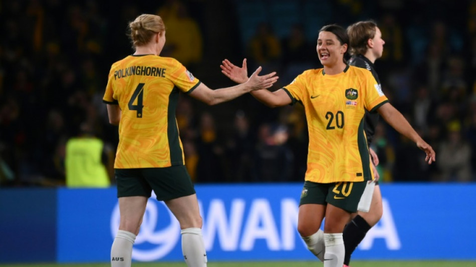 Mondial: l'Australie retrouve Sam Kerr et file en quarts de finale