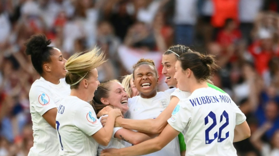 Euro féminin: l'Angleterre triomphe contre l'Allemagne après une compétition historique