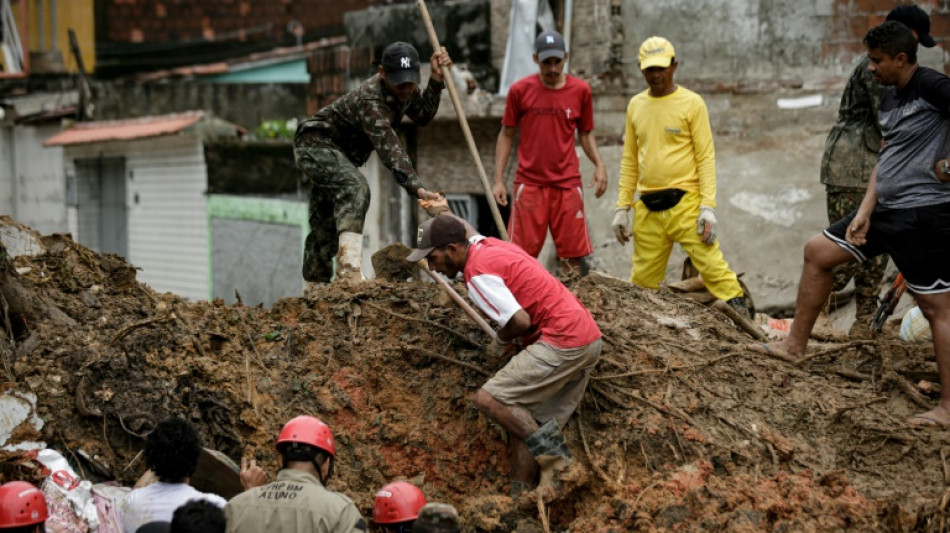 Pluies torrentielles au Brésil: au moins 79 morts et 56 disparus