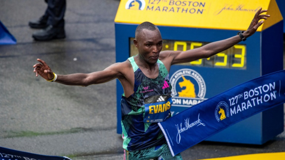 Athlétisme: Evans Chebet remporte le marathon de Boston, le favori Kipchoge 6e