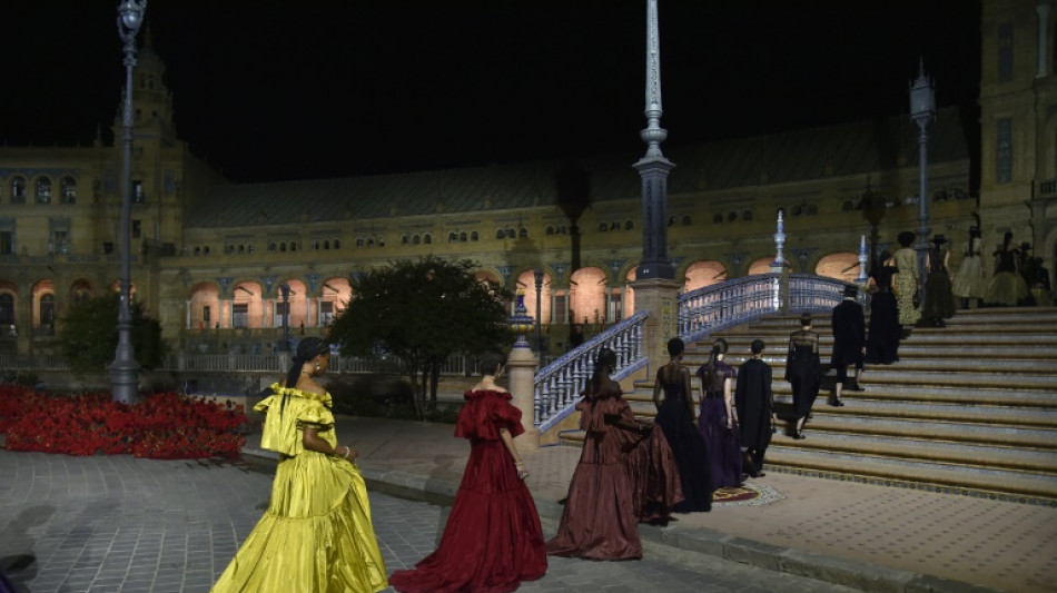 Más "flamenca" que nunca, la casa Dior desfiló en Sevilla