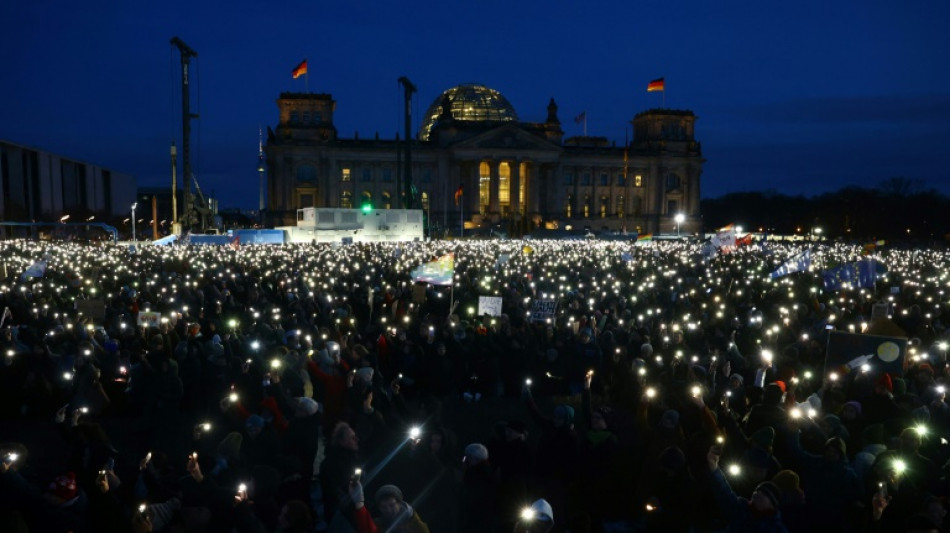 Allemagne: des centaines de milliers de manifestants contre l'extrême droite