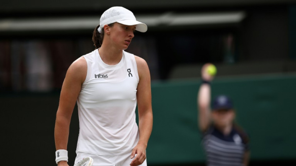 World number one Swiatek blames fatigue for shock Wimbledon exit