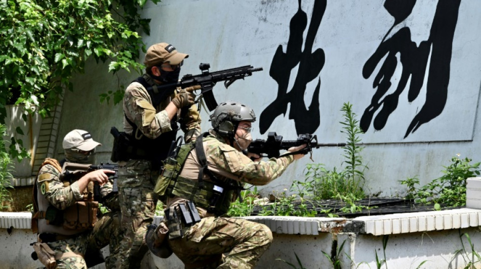 Inspirados por Ucrania, civiles estudian la guerra urbana en Taiwán