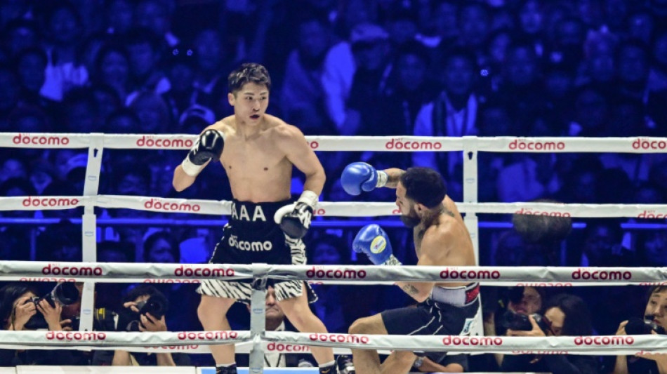 Boxe: Inoue met Nery KO et conserve ses titres chez les super-coqs