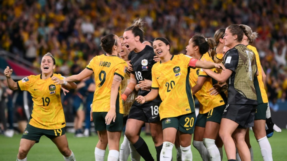 Mondial féminin: l'Australie pour une finale de rêve à domicile