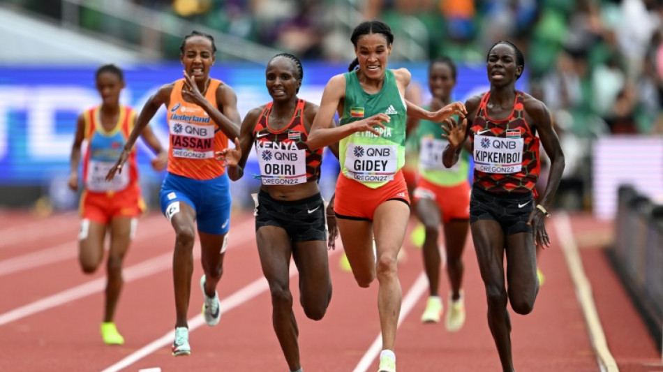 Athlétisme: l'Ethiopienne Gidey championne du monde du 10.000 m 