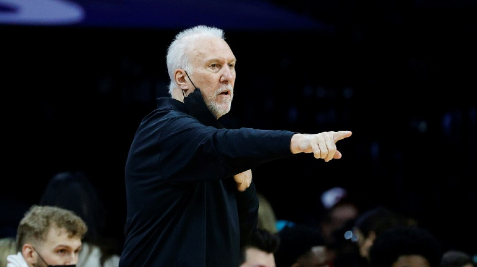 NBA: Gregg Popovich, entraîneur d'élite