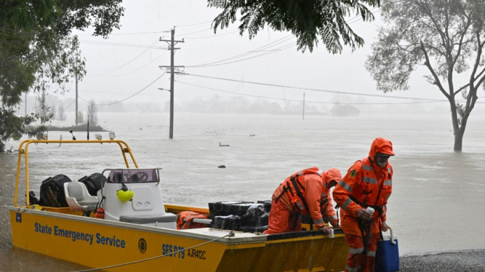 Inondations: des milliers d'Australiens fuient, les pluies vont vers le nord