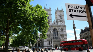 London stocks, pound climb as Britons vote