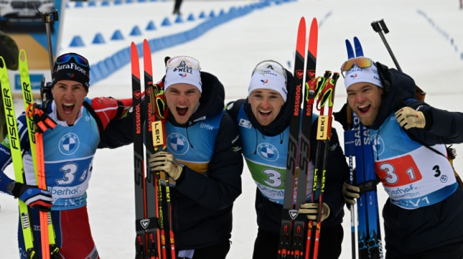 Mondiaux de biathlon: les Bleus se rebiffent et privent Boe de septuplé