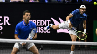 Laver Cup: l'Europe fait le break avec Berrettini et Djokovic