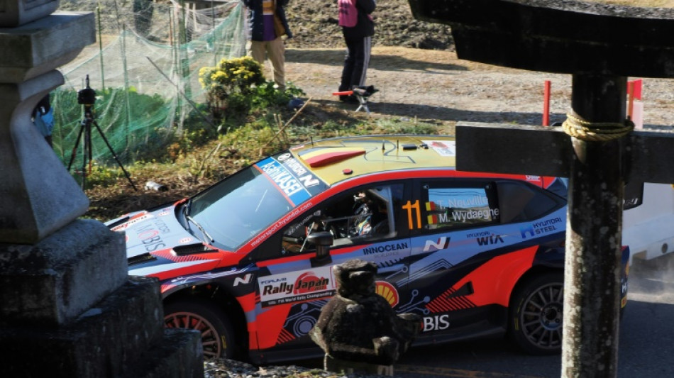 WRC: Neuville en tête du rallye du Japon avant la dernière journée