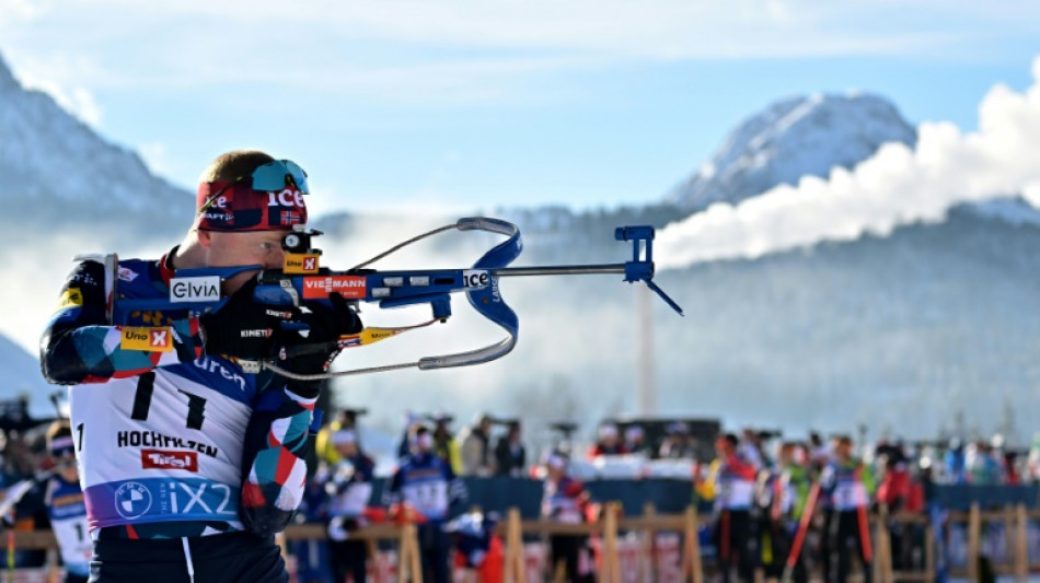 Biathlon: première victoire de l'hiver pour Johannes Boe, Jacquelin 6e