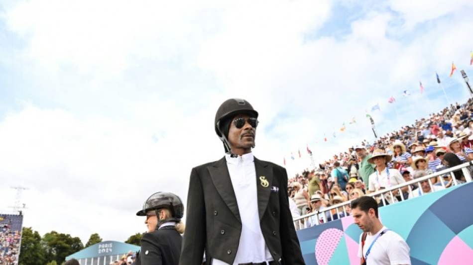 La Gaceta De Mexico JO2024 Snoop Dogg se déguise en cavalier à