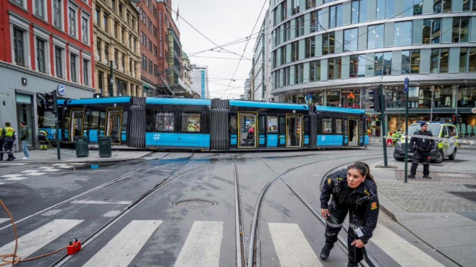 Runaway tram crashes into Oslo store, injures four