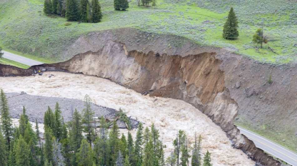 Inundaciones récord en Yellowstone provocan el cierre de una parte del parque durante el verano