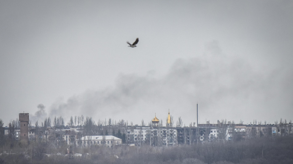 'La città orientale ucraina di Chasiv Yar è carbonizzata'