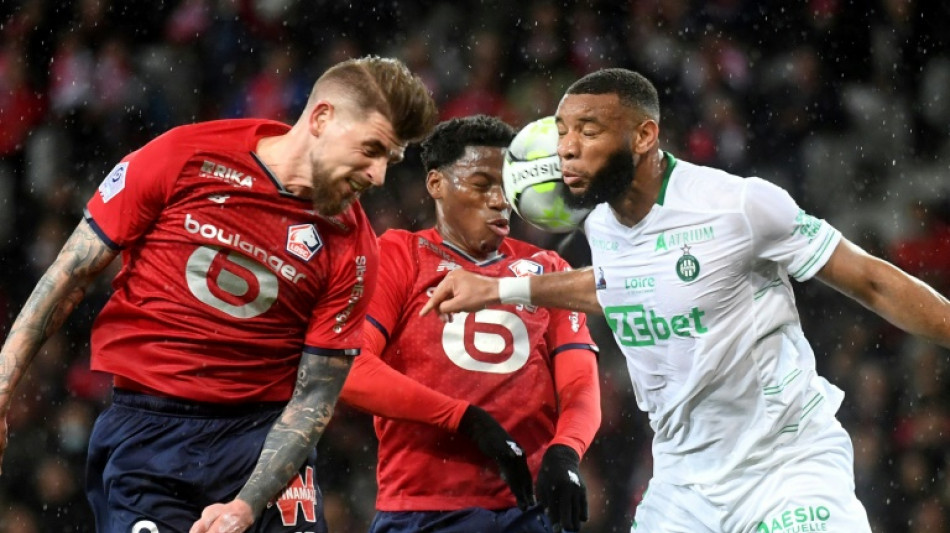 Foot/L1: Lille tenu en échec à domicile (0-0) par Saint-Etienne