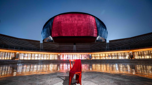 L'Auditorium di Roma in rosso contro la violenza sulle donne