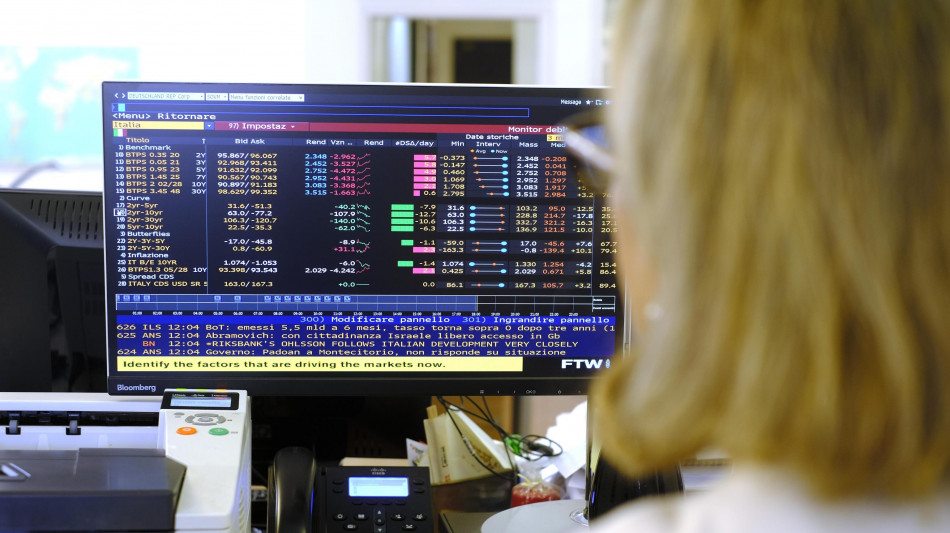 Lo spread tra Btp e Bund apre stabile a 135 punti base