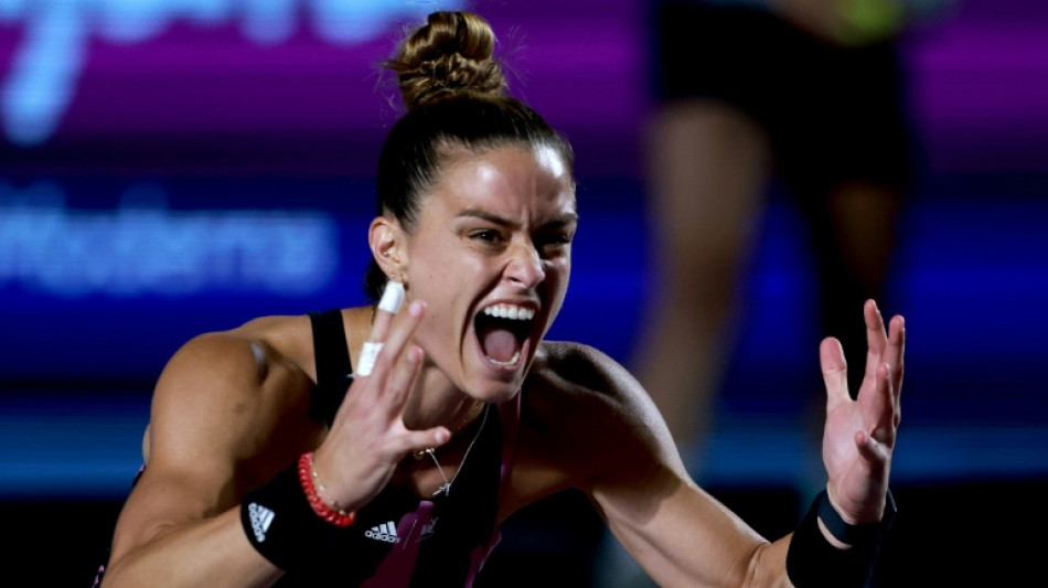 Tennis: Sakkari décroche à Guadalajara le dernier billet pour le Masters