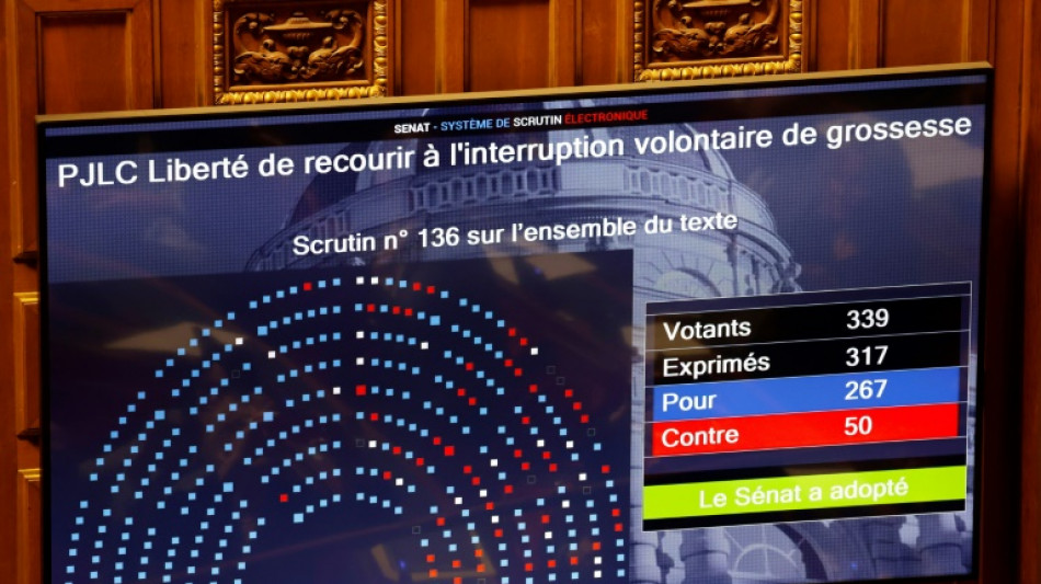 IVG dans la Constitution: la réforme franchit l'obstacle du Sénat, le Congrès réuni lundi