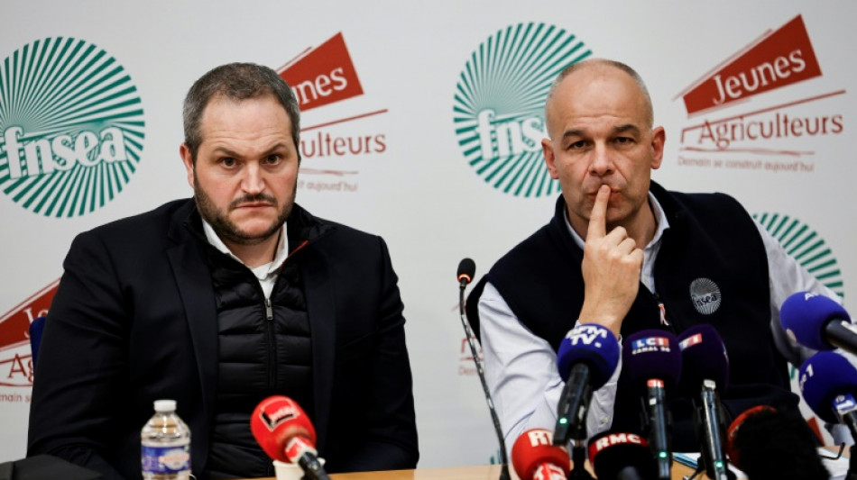 Reçus mardi à l'Elysée, FNSEA et JA attendent des "décisions claires" avant le Salon de l'agriculture