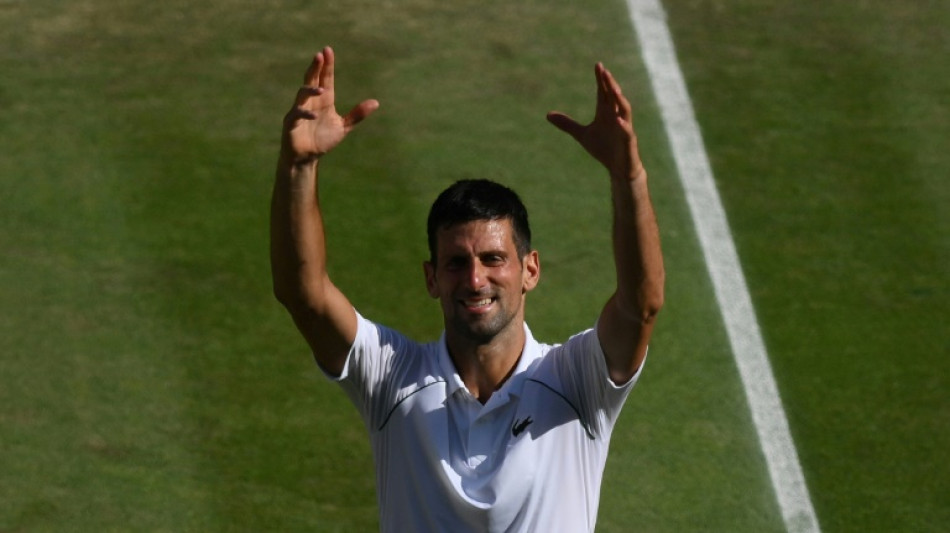 Tennis: Djokovic reverdit à Wimbledon après un an de déceptions