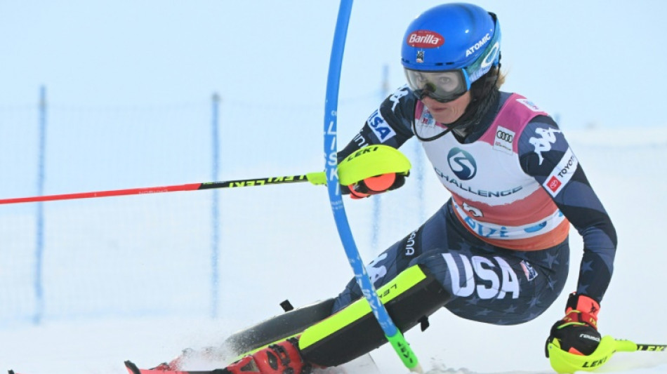 Ski alpin: Mikaela Shiffrin frappe d'entrée au slalom de Levi