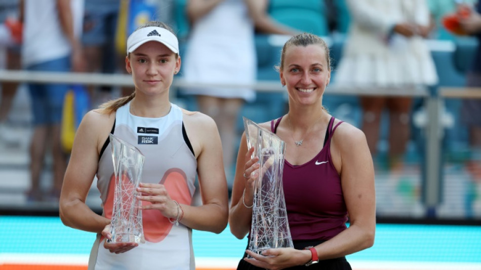 WTA: la Tchèque Kvitova s'impose pour la première fois à Miami