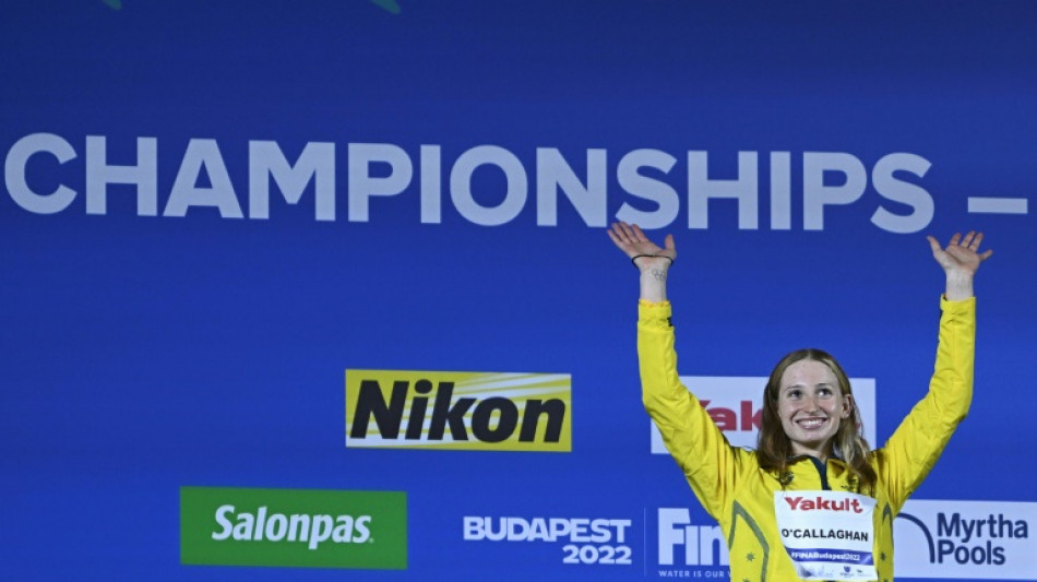 Australia's O'Callaghan edges Sjostrom to win women's 100m freestyle title 