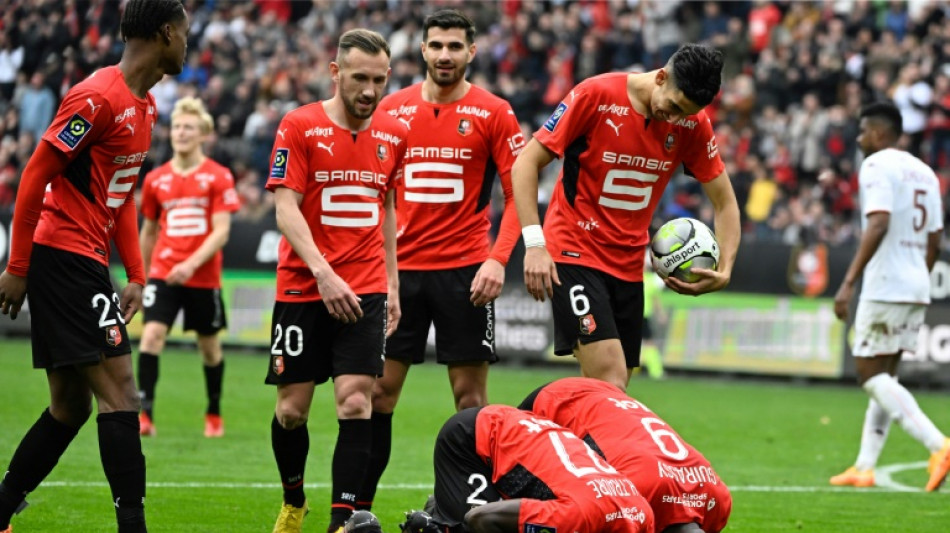 L1: Rennes marche sur Metz et retrouve le podium