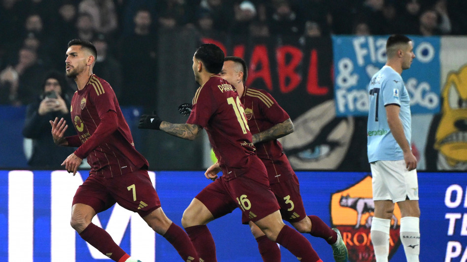 Serie A: Roma-Lazio 2-0