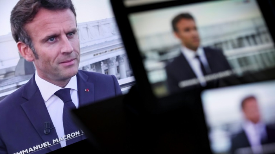 Macron's second term on line in parliamentary election