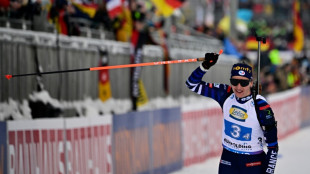 Mondiaux de biathlon: la France sacrée en relais mixte 