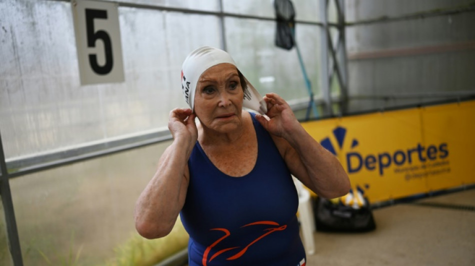 Eliana Busch, la nadadora chilena de 89 años con sed de gloria