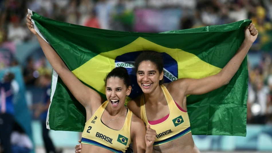 La Gaceta De Mexico Brazil wrestle to women's gold in Olympic beach