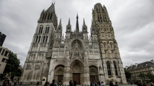 Fire breaks out at France's Rouen cathedral