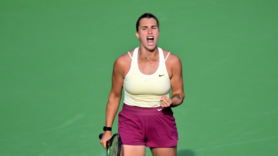 Indian Wells: Aryna Sabalenka fonce en finale