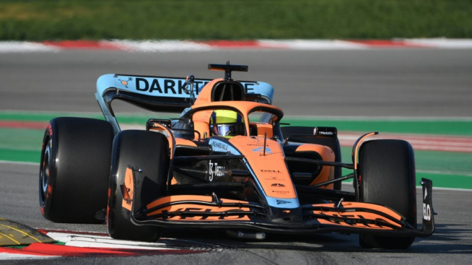 Essais de pré-saison de F1: Norris (McLaren) aux avant-postes pour la 1ère journée