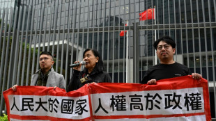 Ativistas protestam em Hong Kong contra nova lei de segurança nacional