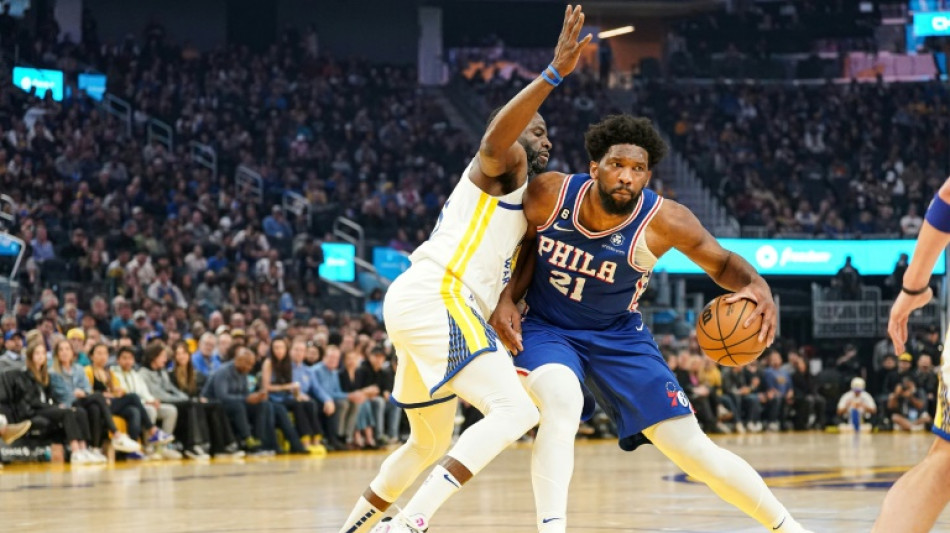 NBA: les Warriors viennent à bout d'Embiid, les play-offs sur la route de Memphis