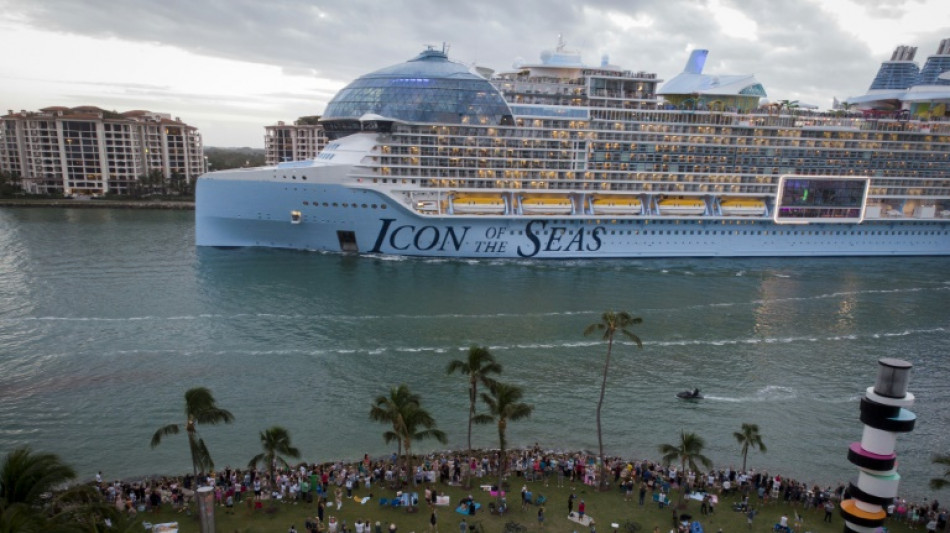 Zarpa el "Icon" de Royal Caribbean, el crucero más grande del mundo