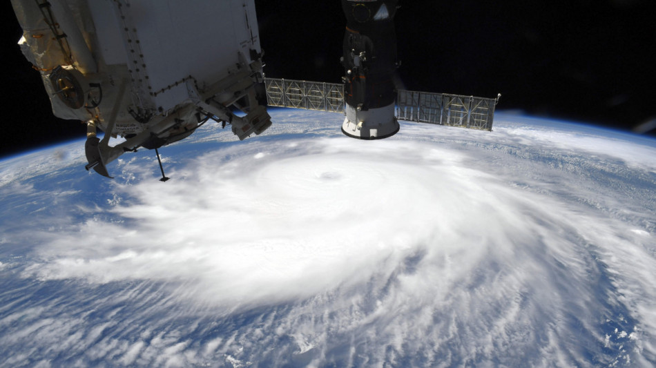 L'uragano Helene filmato dalla Stazione Spaziale Internazionale