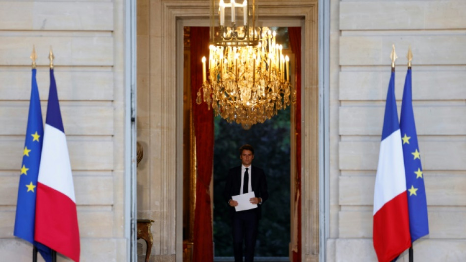 Frankreichs Premierminister Attal bleibt "vorerst" im Amt 