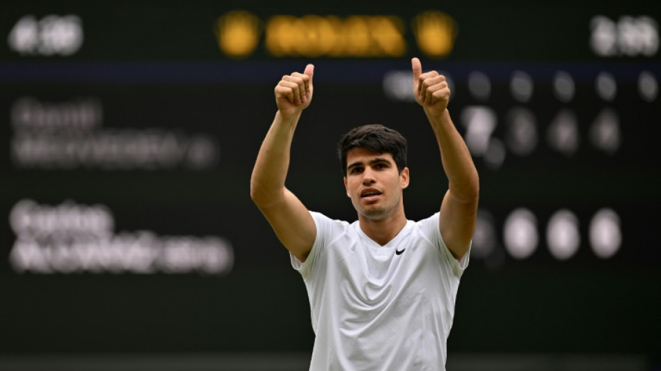 Alcaraz vence a Medvedev en semifinales y buscará su segundo título en Wimbledon